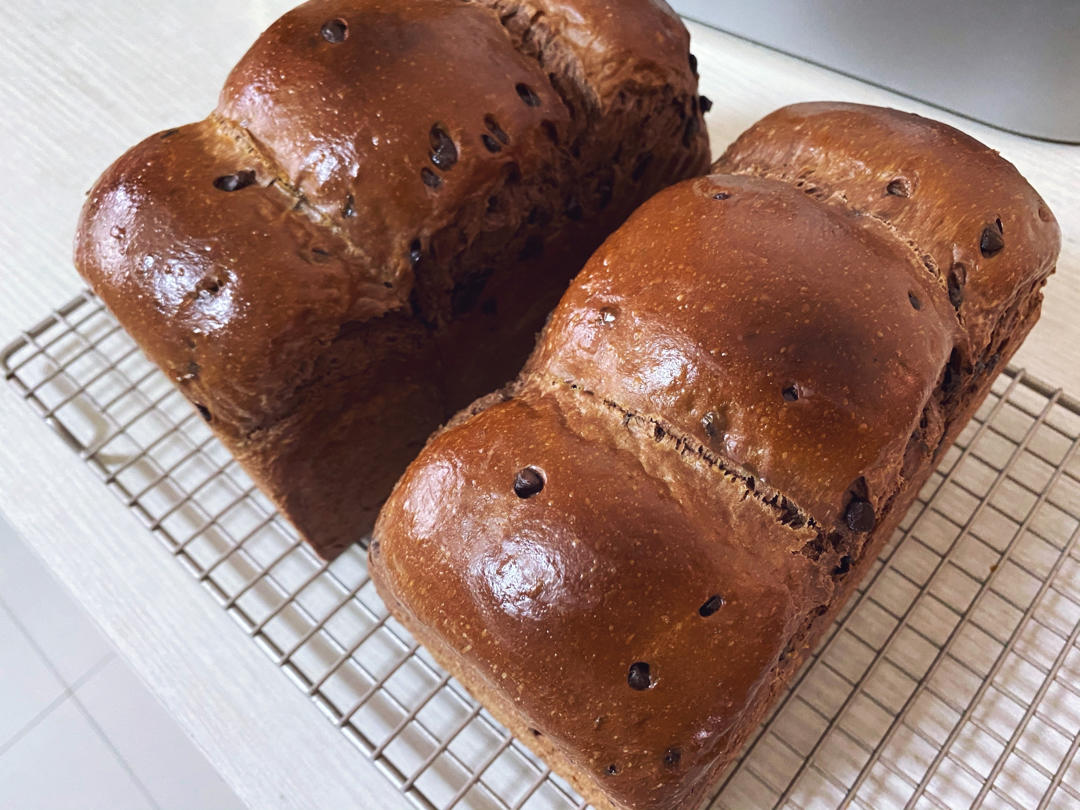 奶油巧克力吐司