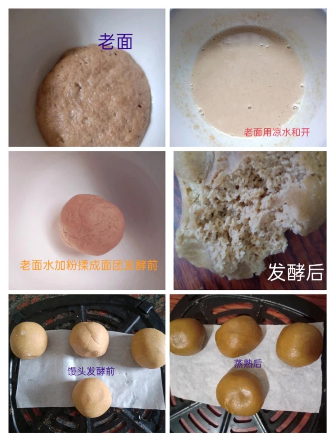 老面制作、保存、使用
