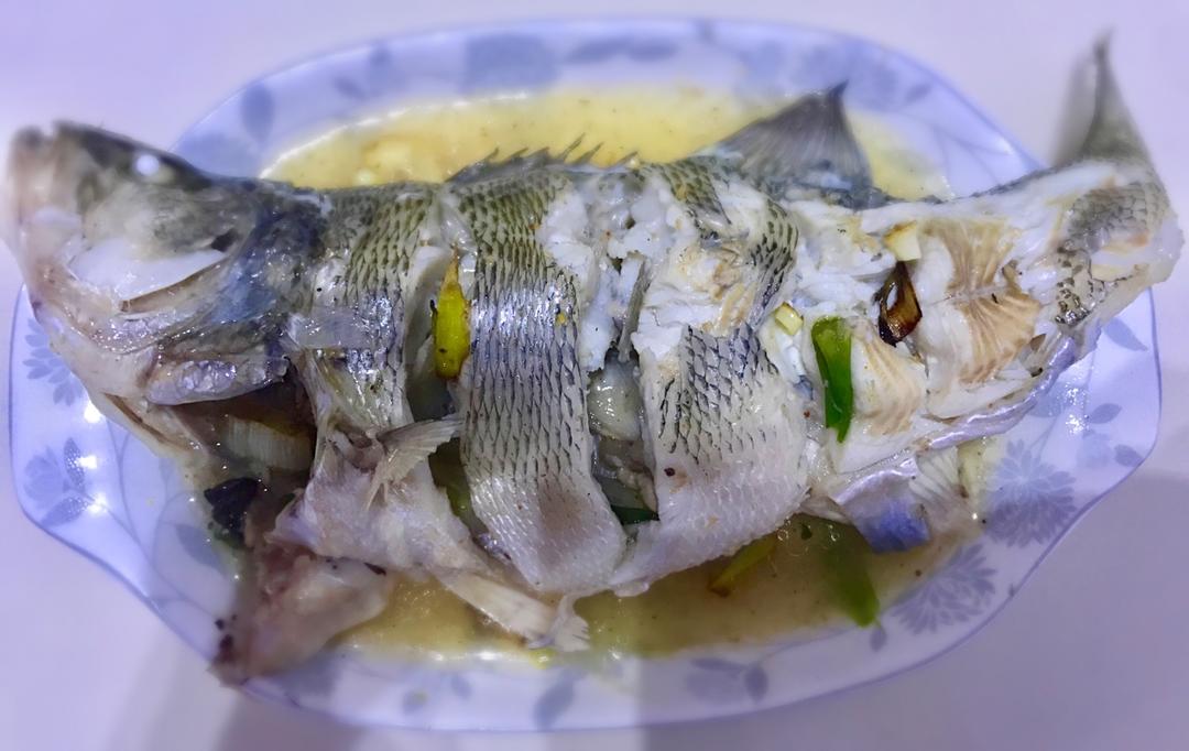 超入味清蒸鱼～清蒸鲈鱼桂花鱼（家常独创）