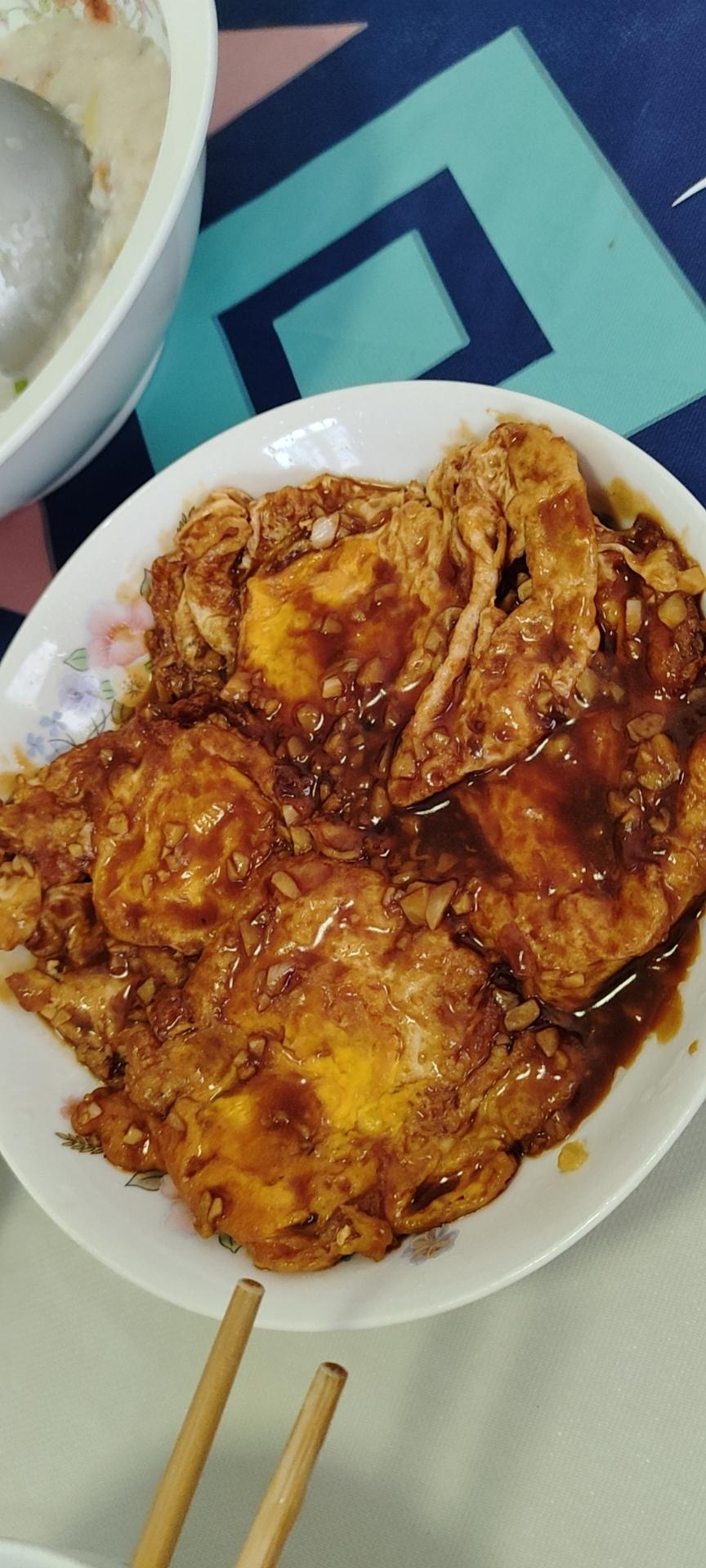 鸡蛋神仙吃法～给肉都不换的糖醋荷包蛋