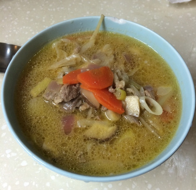 深夜食堂第二话の 猪肉汤套餐