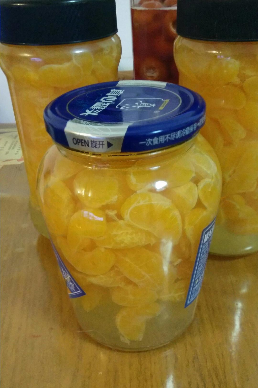 静怡小厨做的桔子罐头