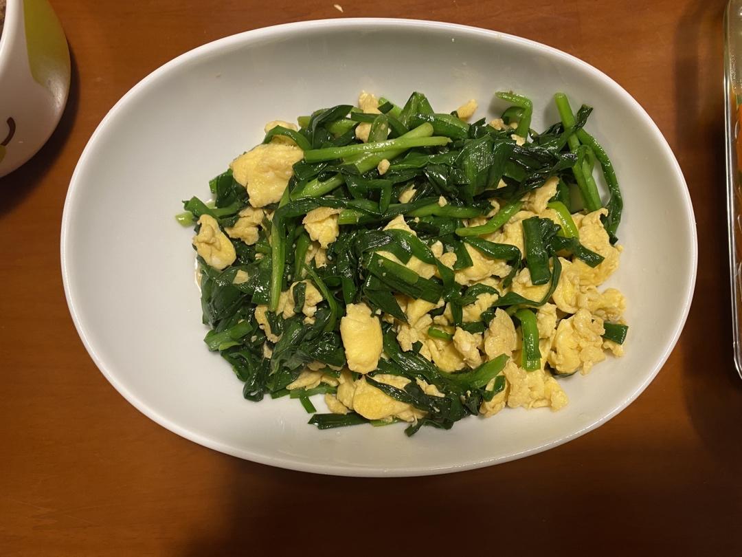 韭菜炒鸡蛋