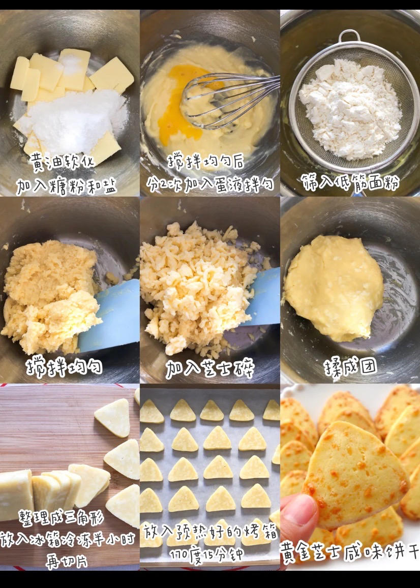 6款超好吃饼干做法❗️0⃣️失败❗️一学就会❗️