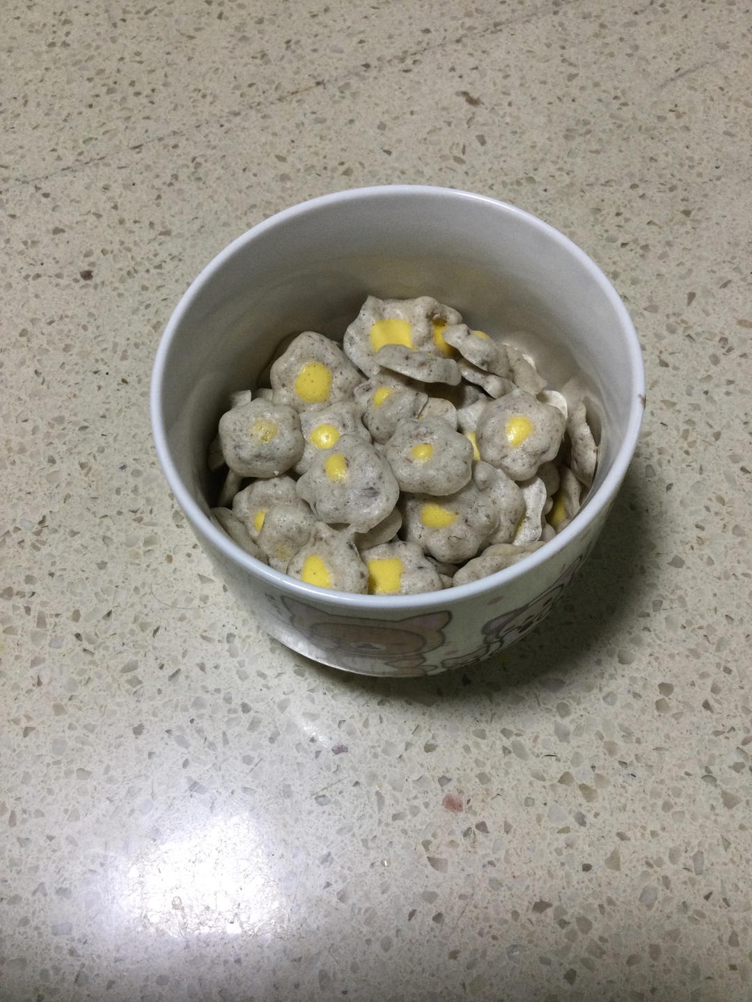 香蕉花朵溶豆～无糖