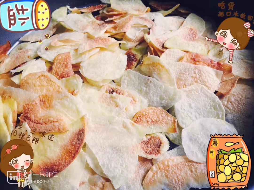 easy•微波无油薯片