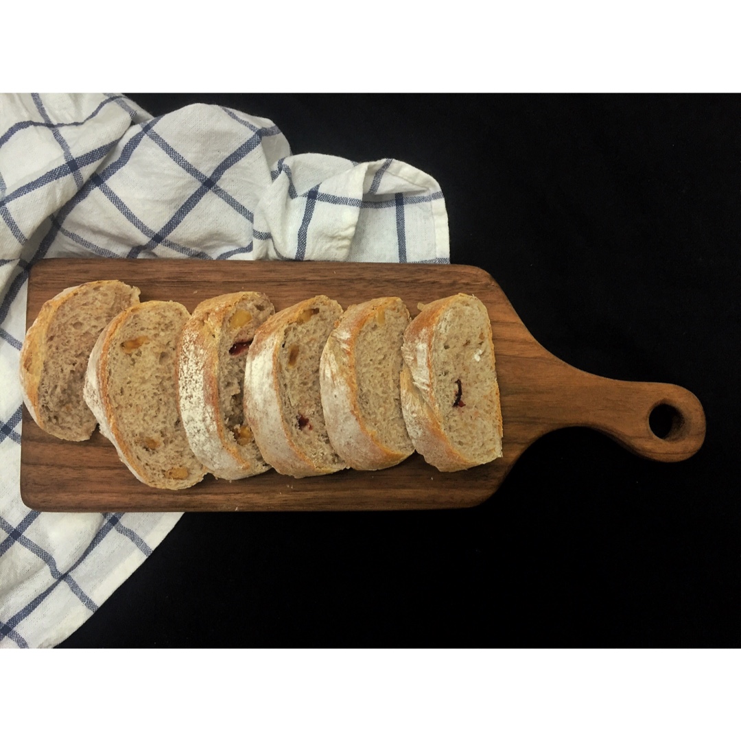 全麦核桃包～软欧包