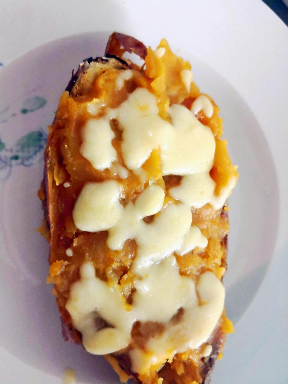 芝士奶油焗红薯