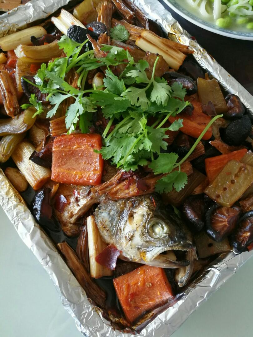 香辣烤鱼-烤箱版