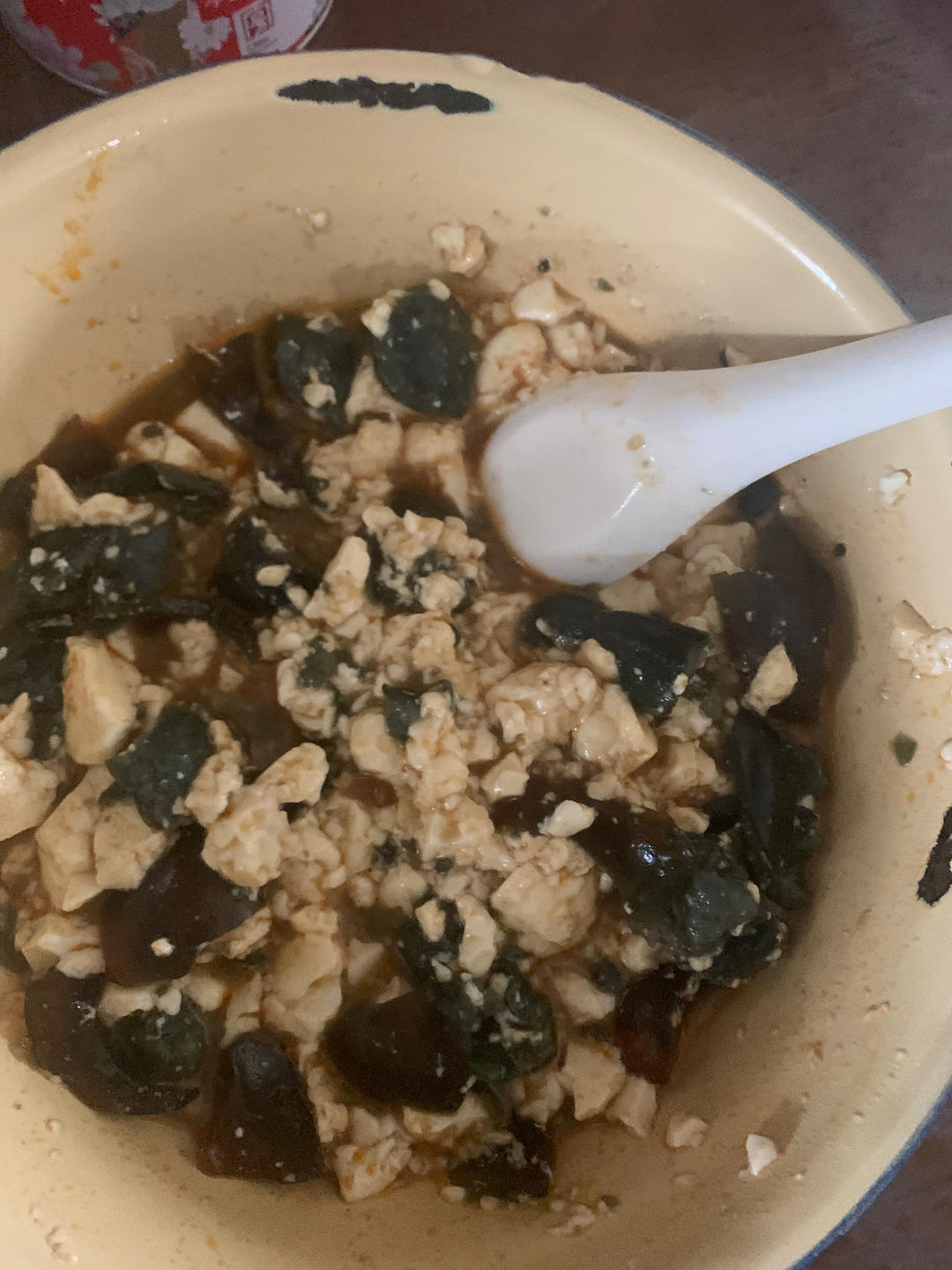 【最佳CP～】凉拌皮蛋豆腐✨