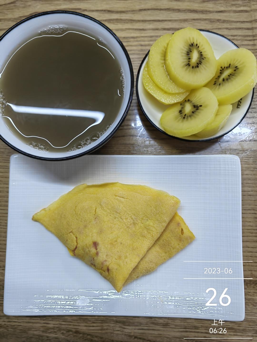 初中生的营养早餐