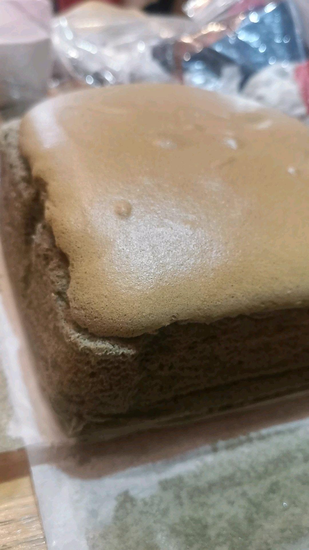 养生黑芝麻古早蛋糕