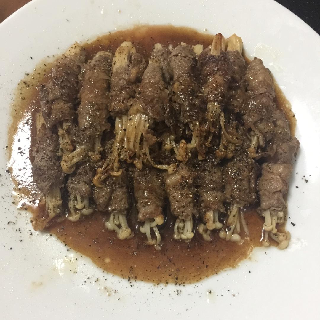 肥牛金针菇卷