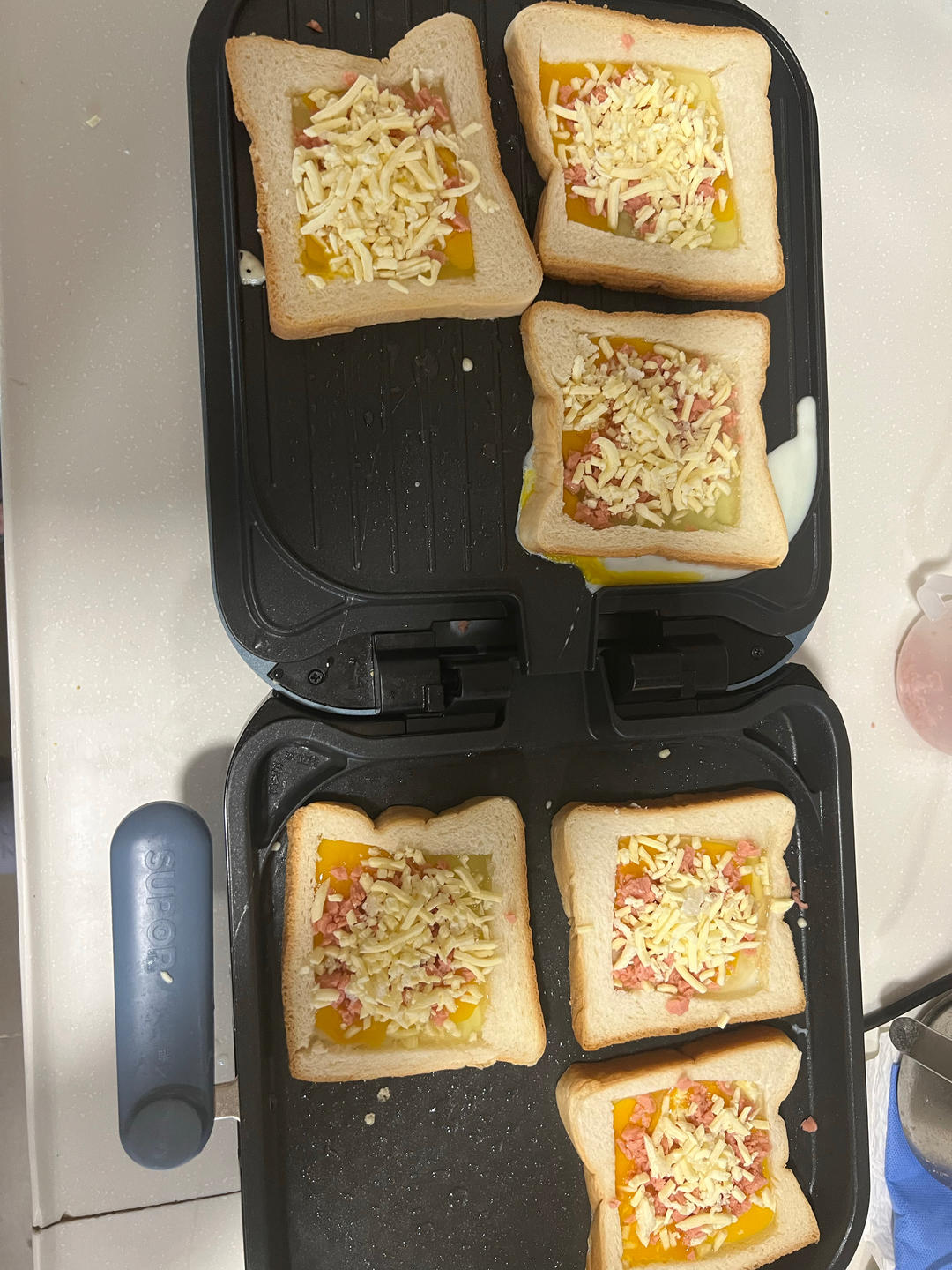早餐三明治， 跟我这样做