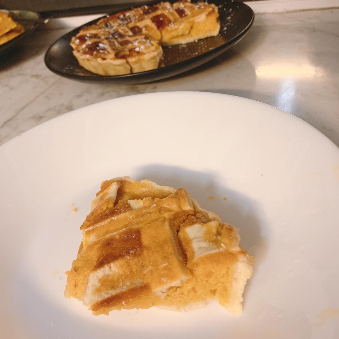秋季时令小甜品——奶香南瓜派