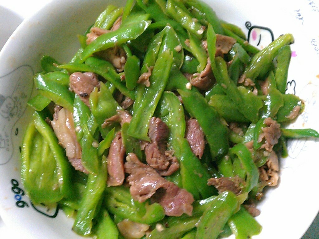 青椒肉丝