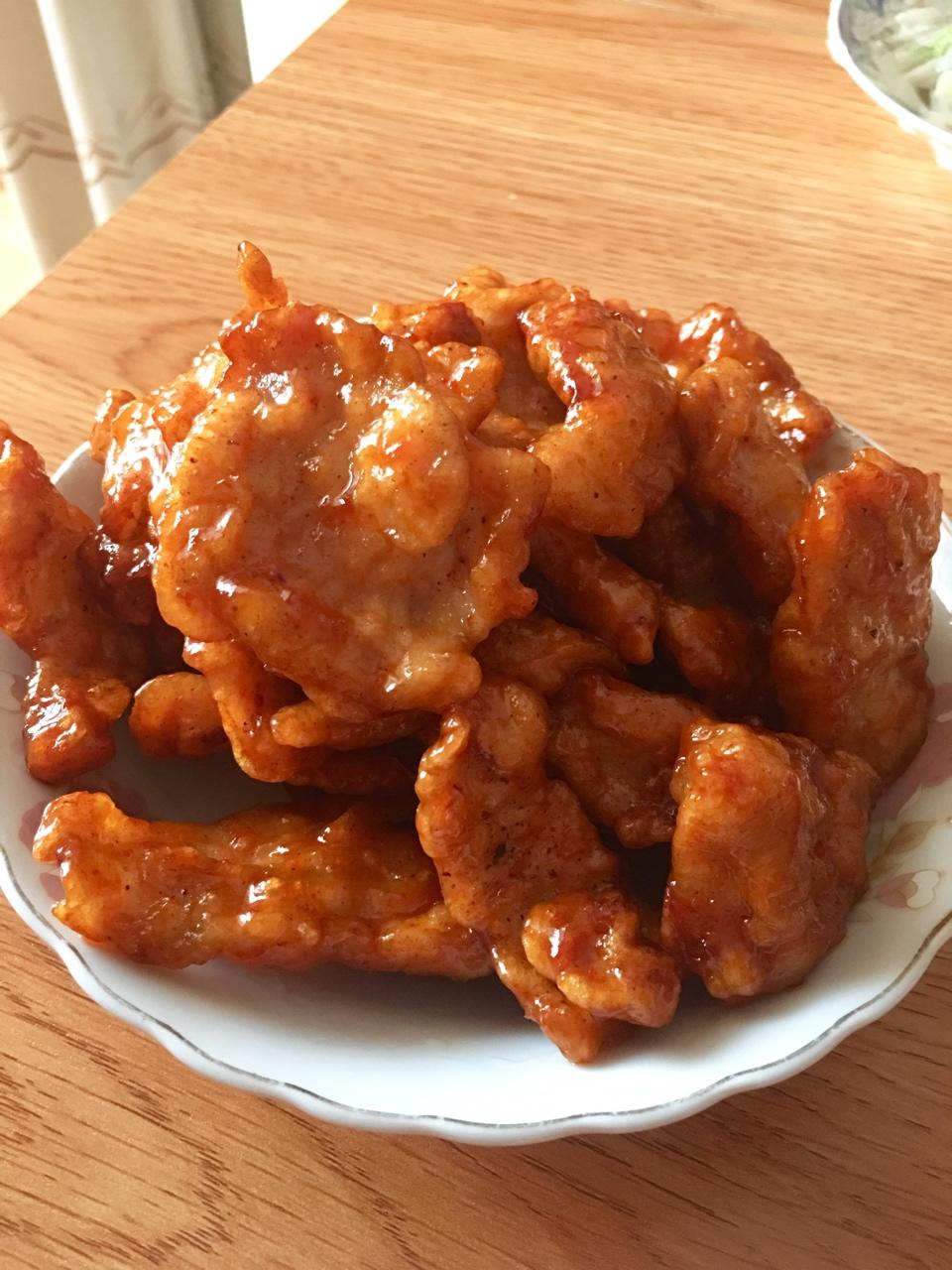 糖醋里脊（附快速万能糖醋汁）