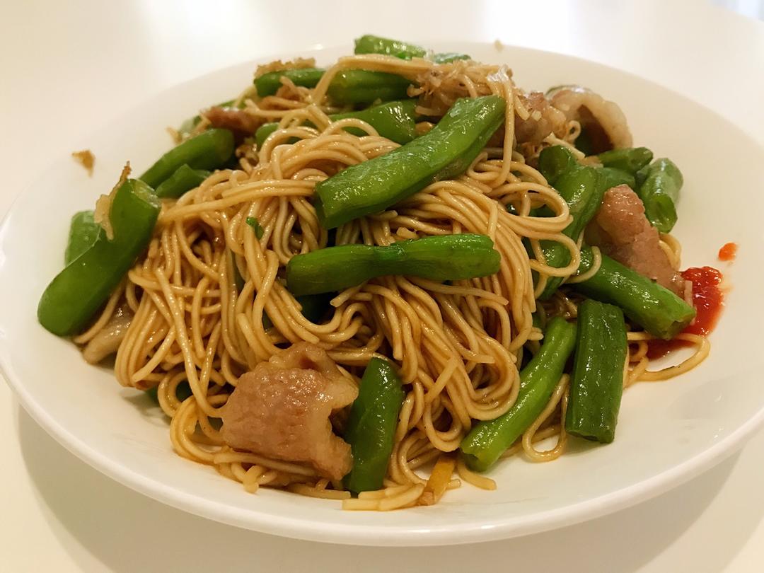 家常豆角焖面