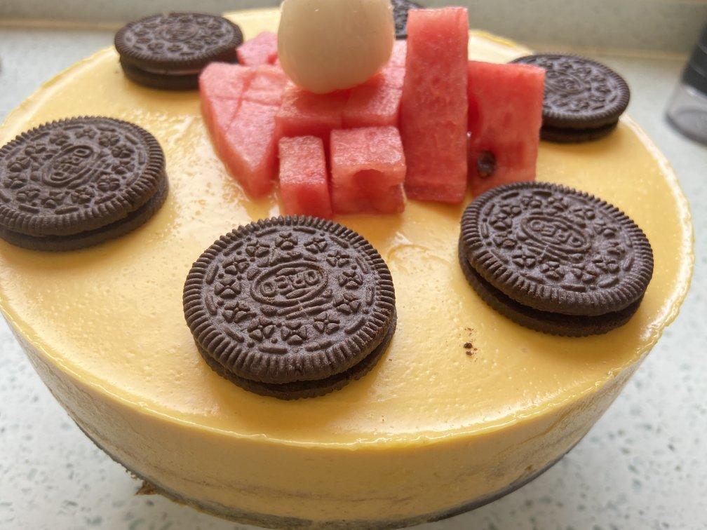 【视频】芒果慕斯（6寸） | 含镜面果胶配方