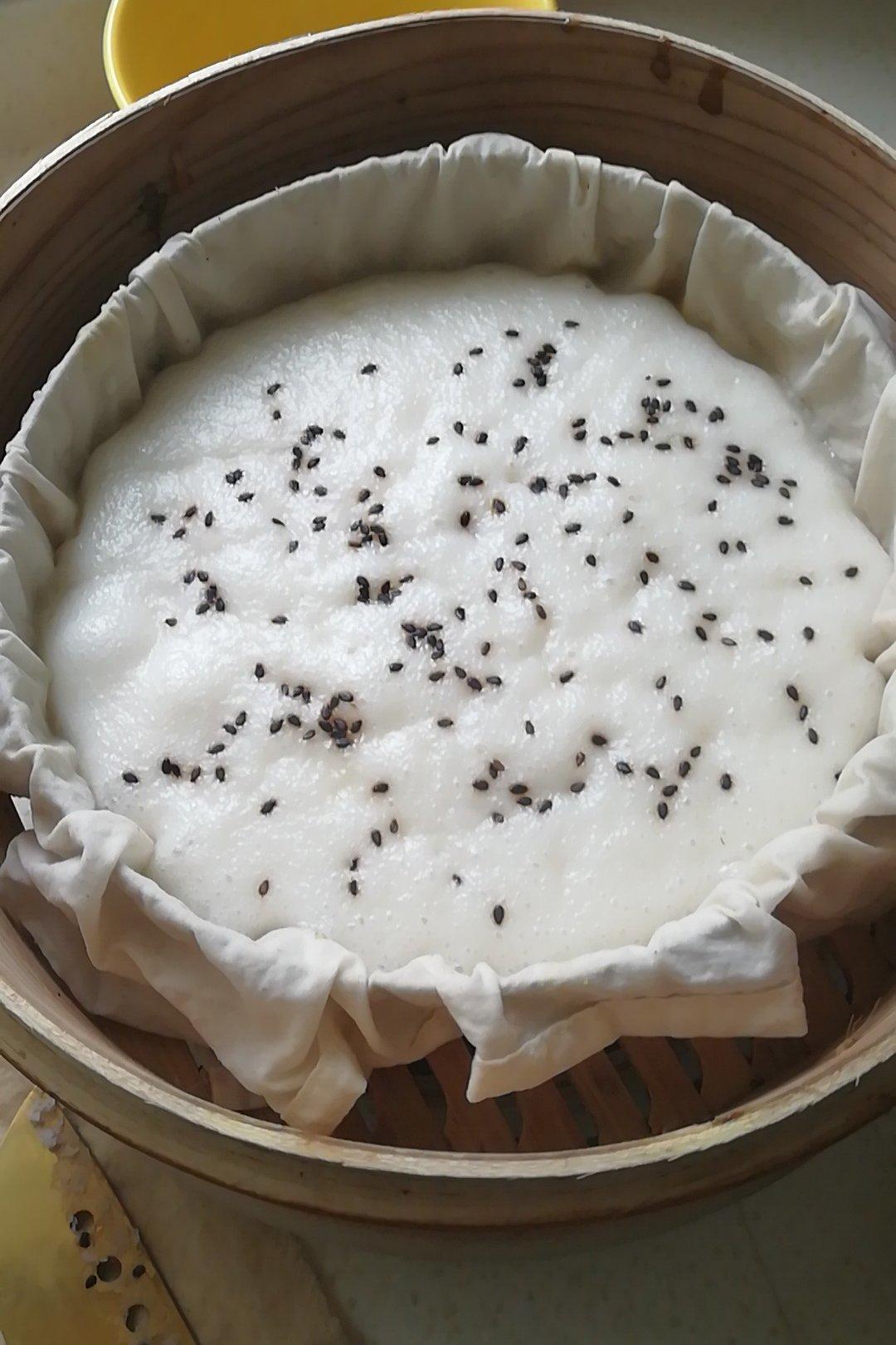 凌小小的姨妈妈0126做的自创宁波水塔糕的做法