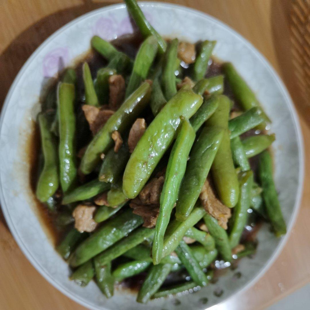 刀豆炒肉（妈妈的味道）