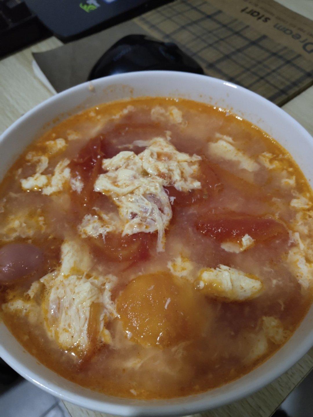 西红柿鸡蛋汤