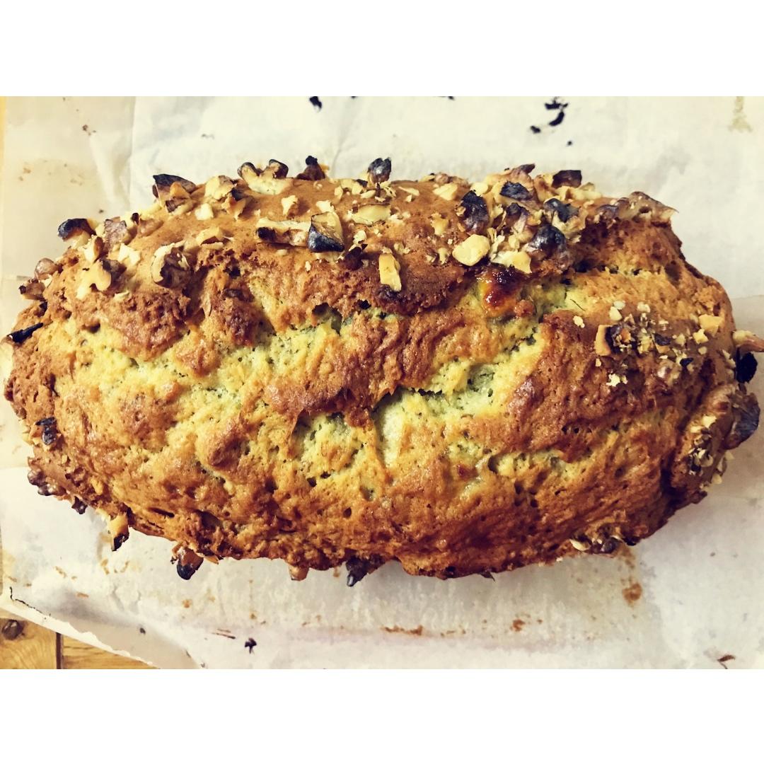 星巴克香蕉核桃蛋糕（starbucks banana walnut bread）