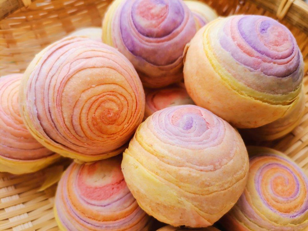 🌈免揉，免松弛，超高颜值小马宝莉彩虹蛋黄酥（含详细操作视频）
