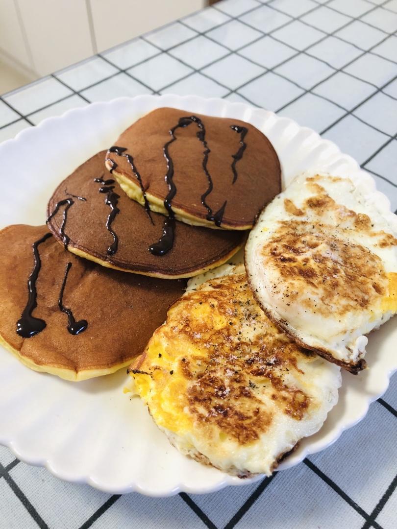 「LowCarb」椰子粉松饼