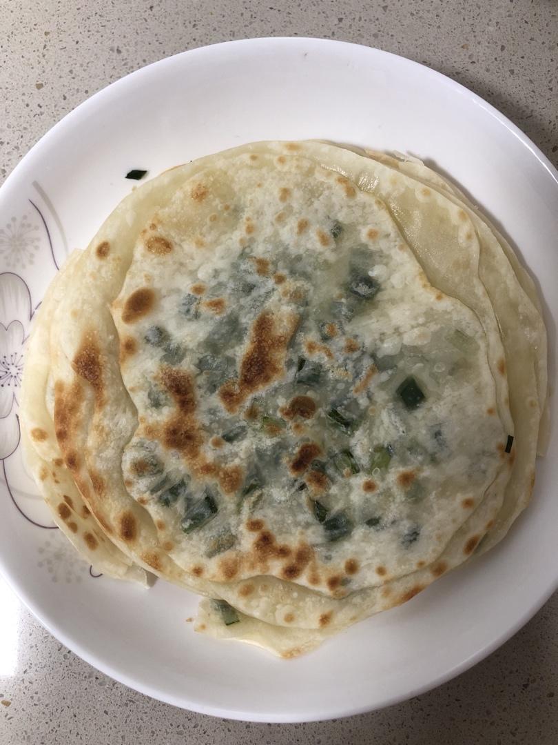 葱油饼（饺子皮版）