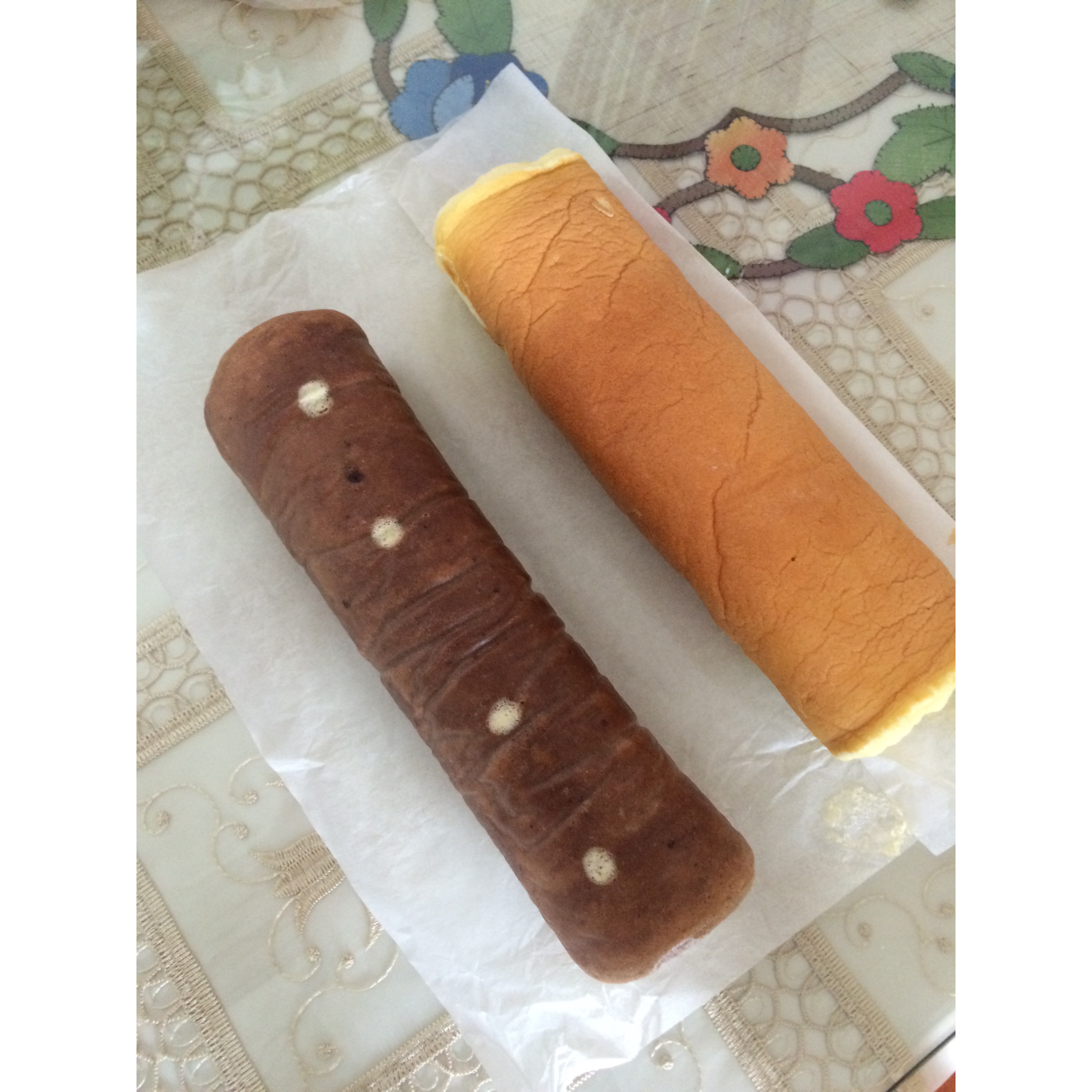 波点巧克力蛋糕卷