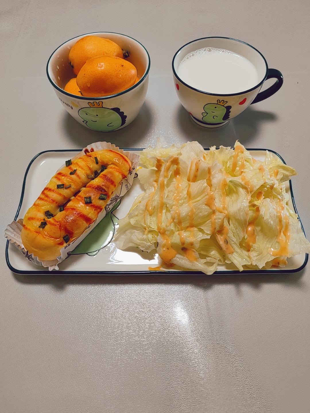 宇昊妈做的小朱先生的元气早餐