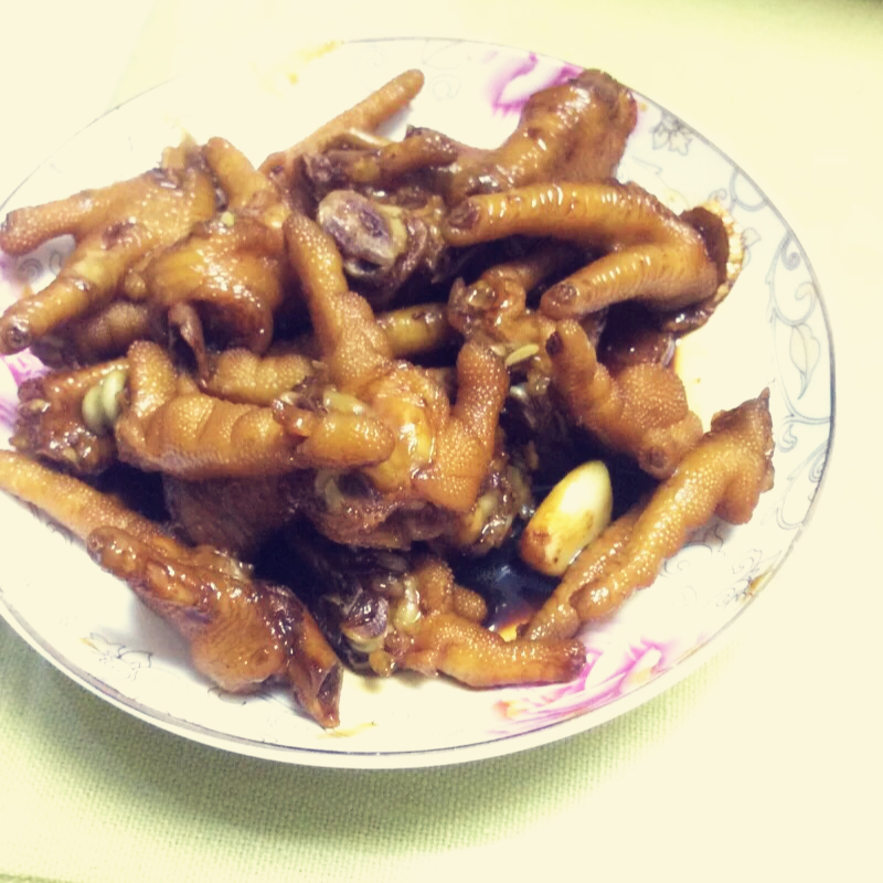 秘制红烧鸡爪