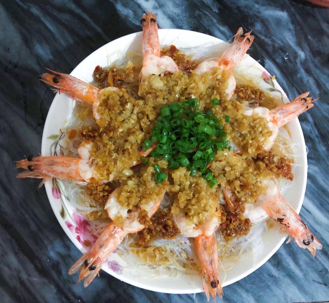 蒜蓉粉丝蒸虾