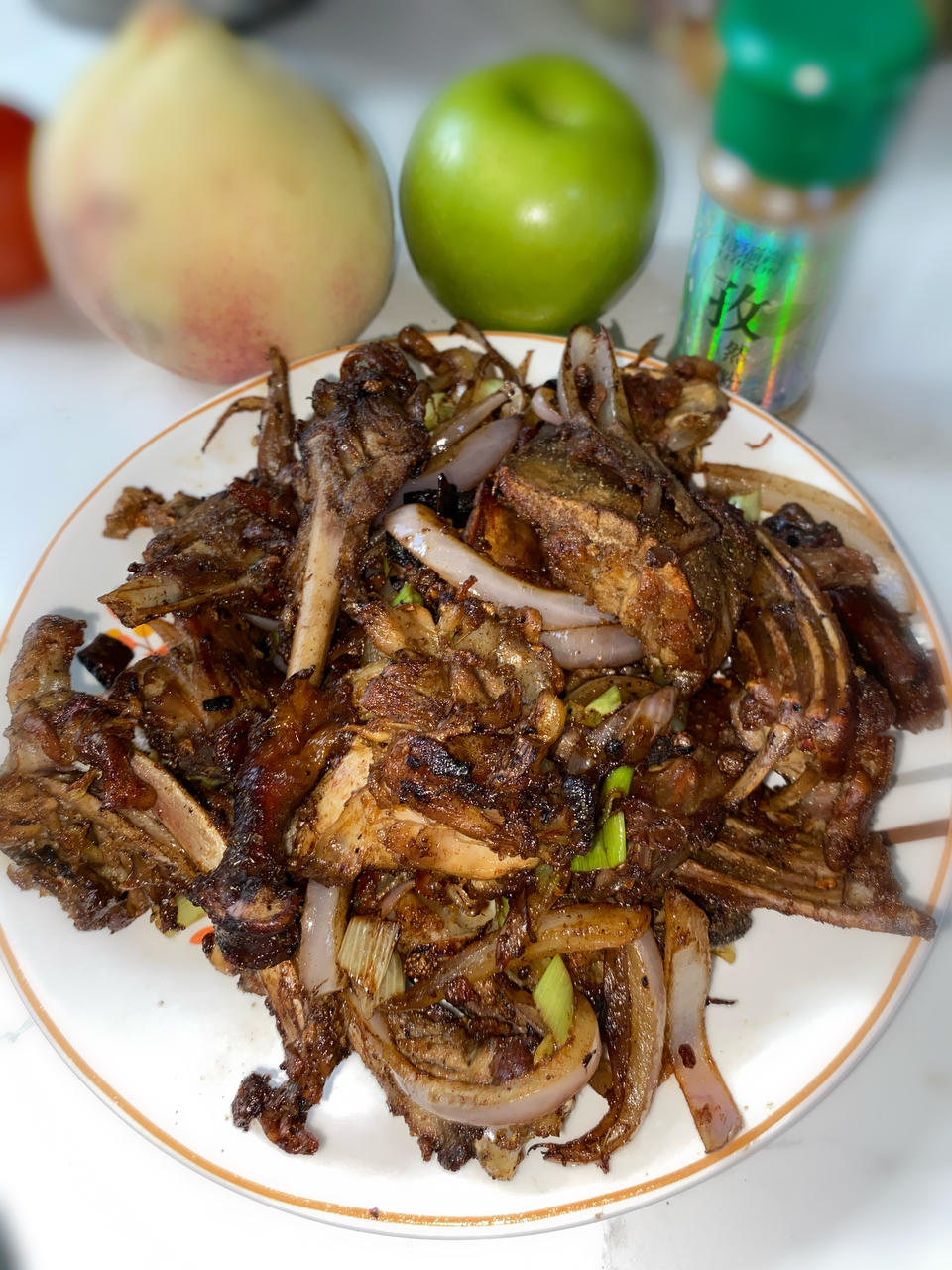 烤鸭花样吃法：孜然椒盐鸭架