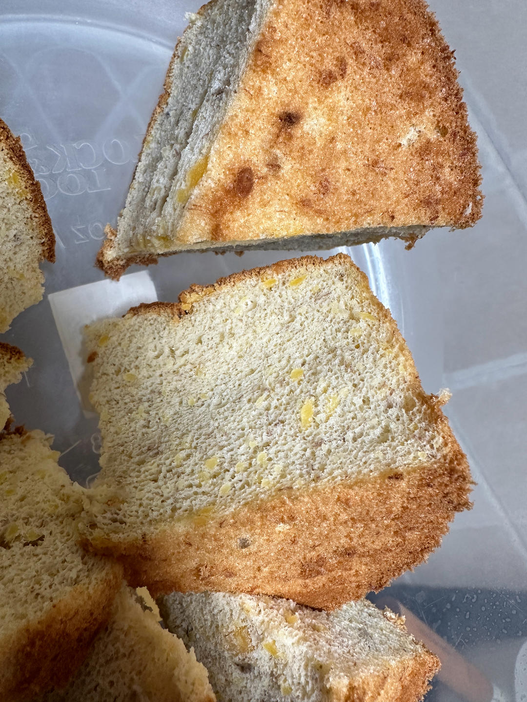 神仙搭配！香草香蕉戚风蛋糕！好吃！