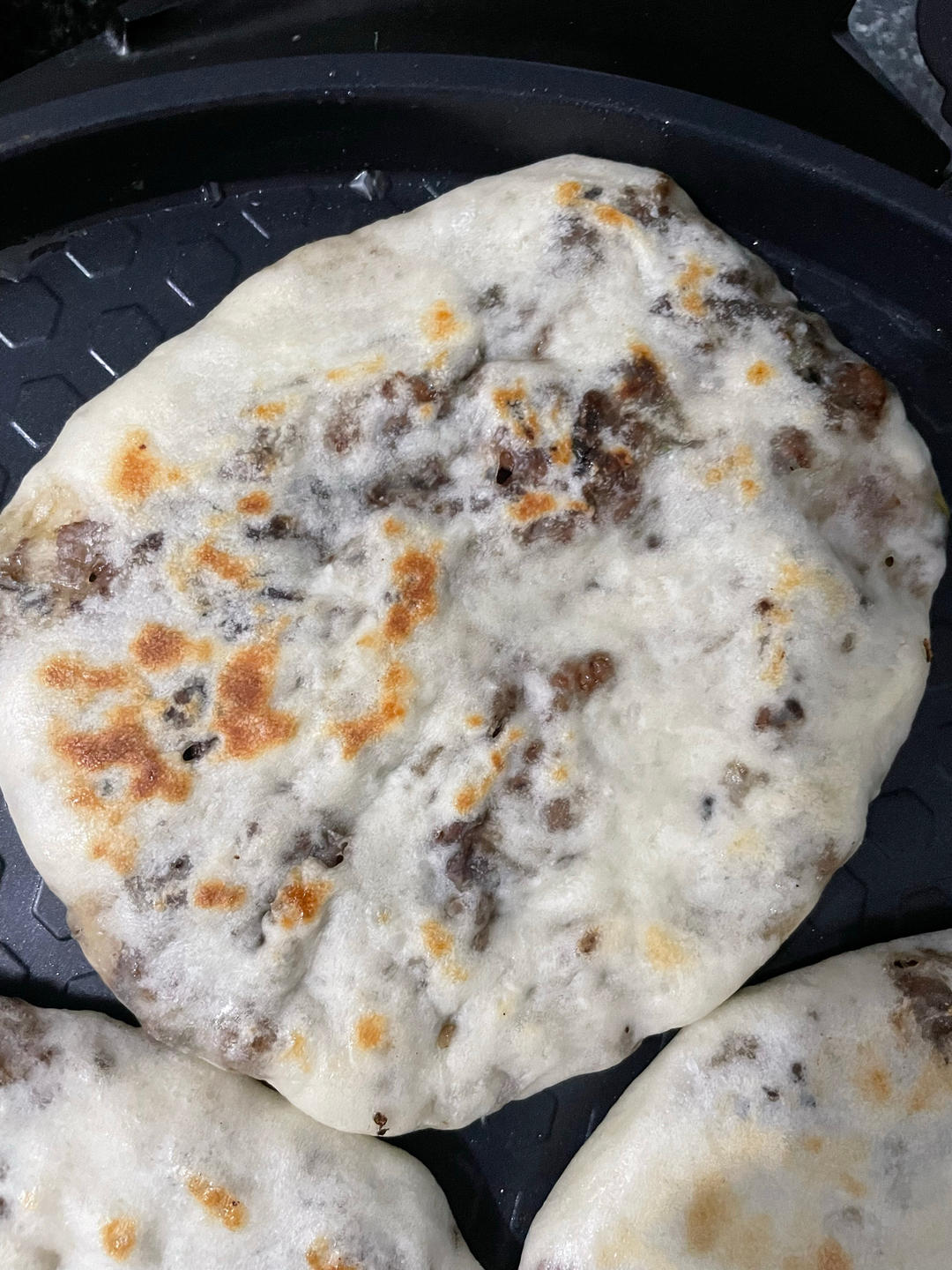 酥脆掉渣梅干菜锅盔（熟馅儿版）