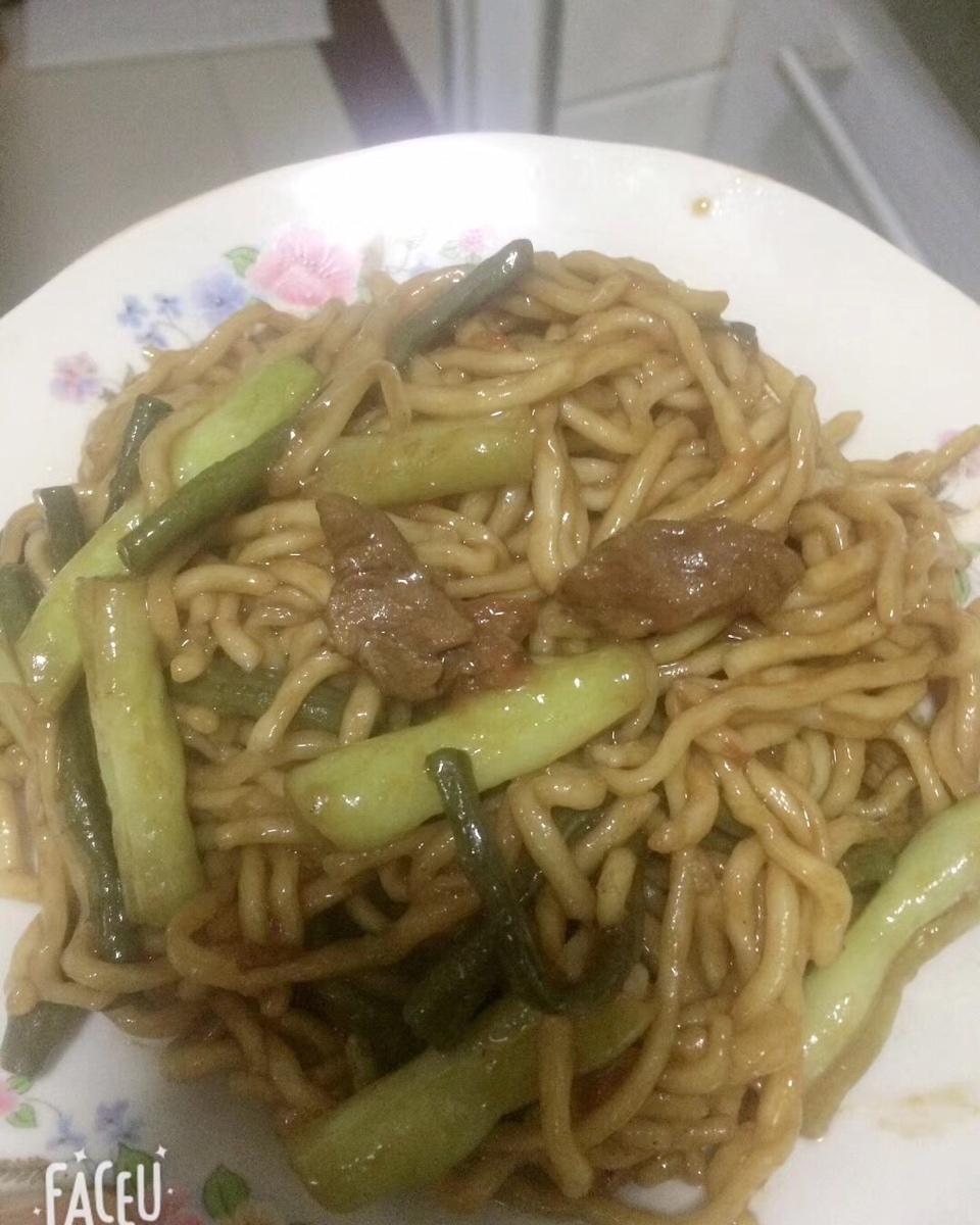 豆角焖面
