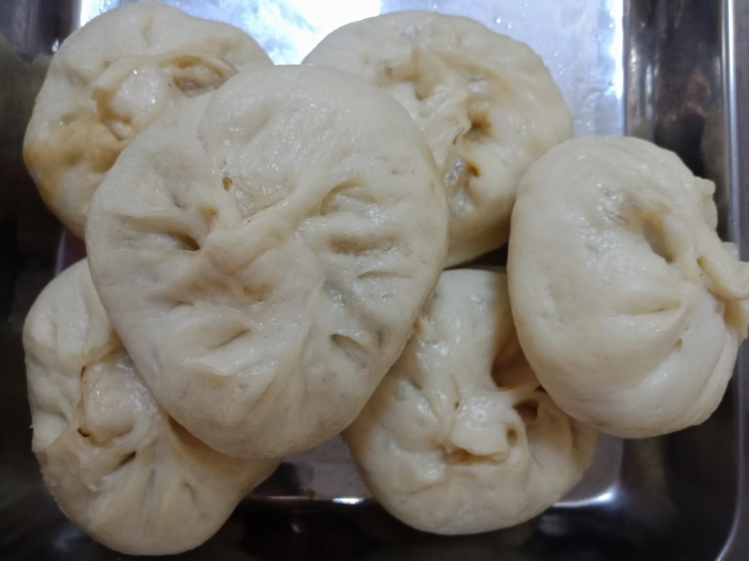 青萝卜肉馅包子