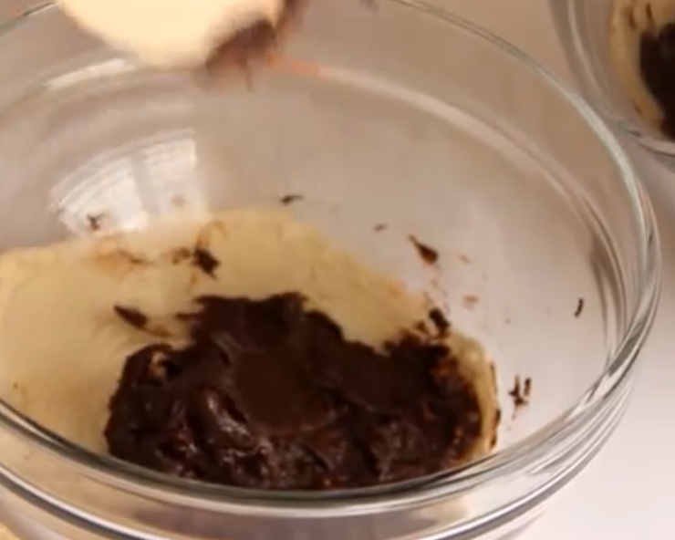 三色巧克力磅蛋糕🍰材料简单 快速的做法 步骤4