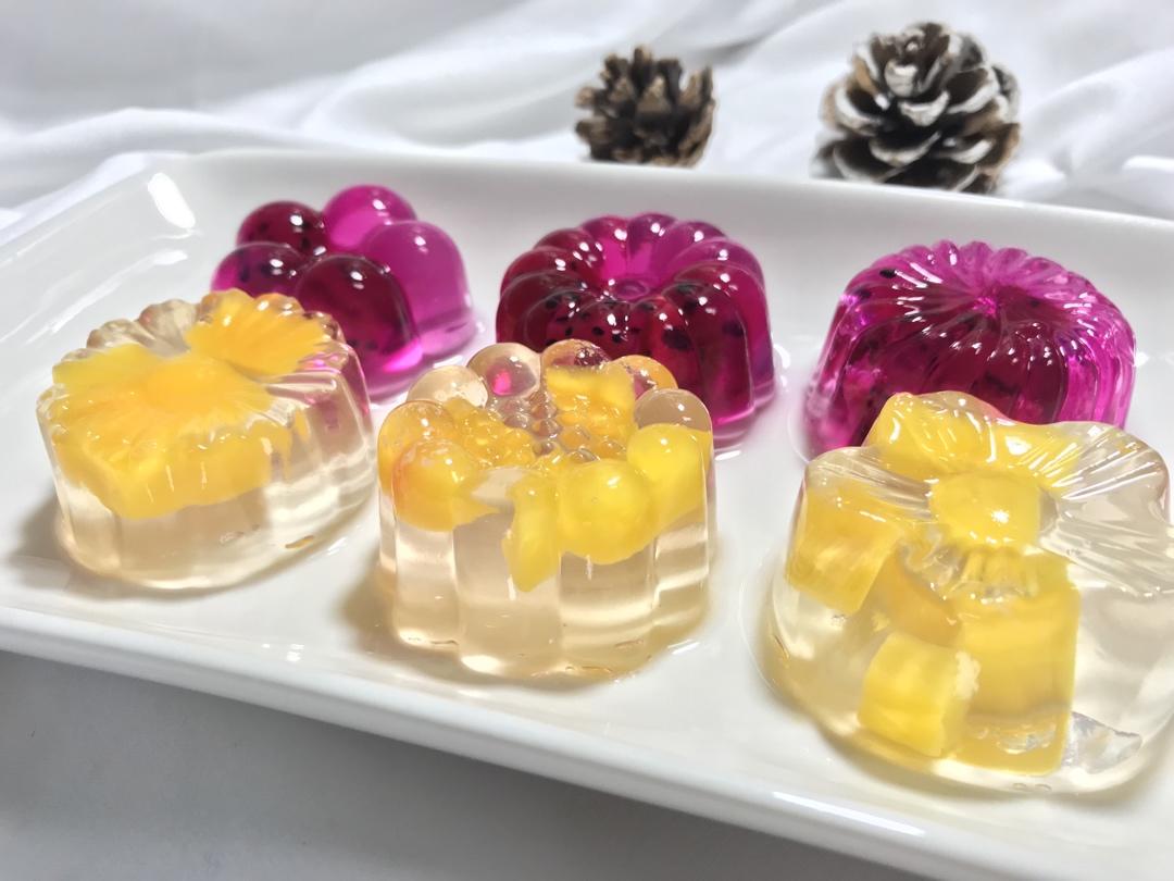 透明水晶果冻布丁🍮（白凉粉版）快速