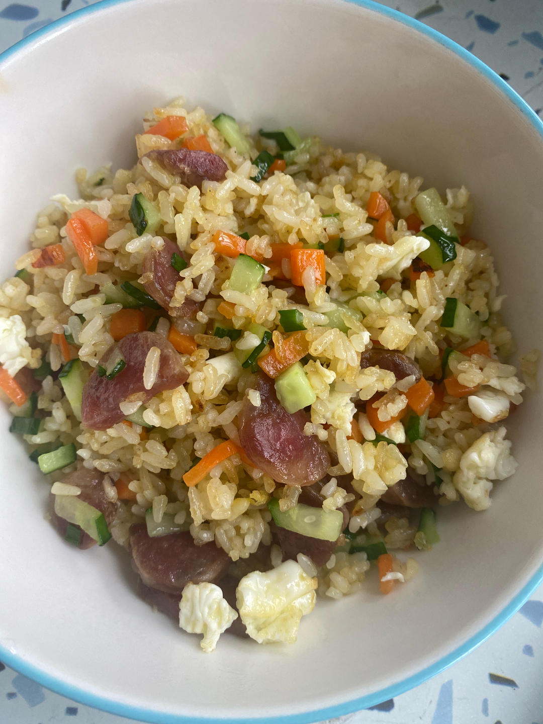 炒米饭蛋炒饭二十分钟快手家常