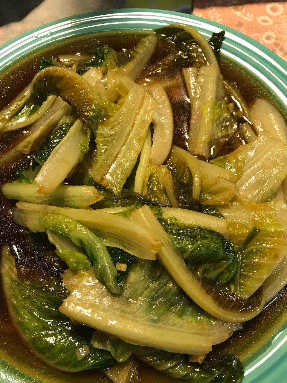 家常菜 蚝油生菜