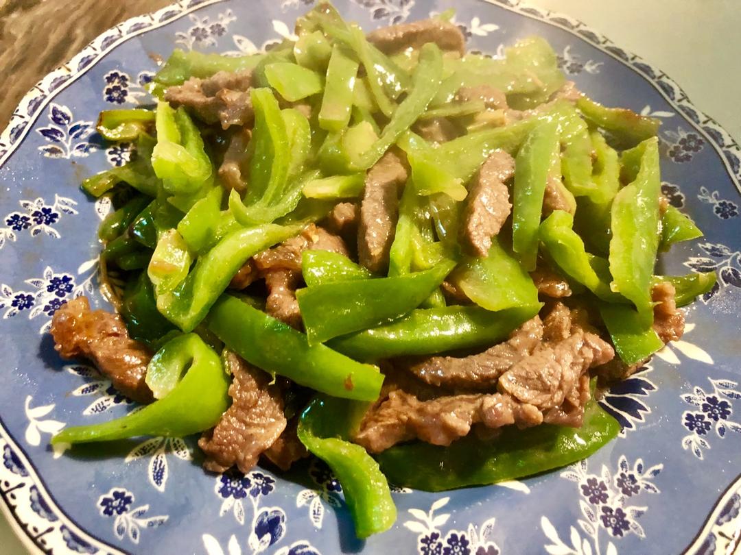 青椒牛柳
