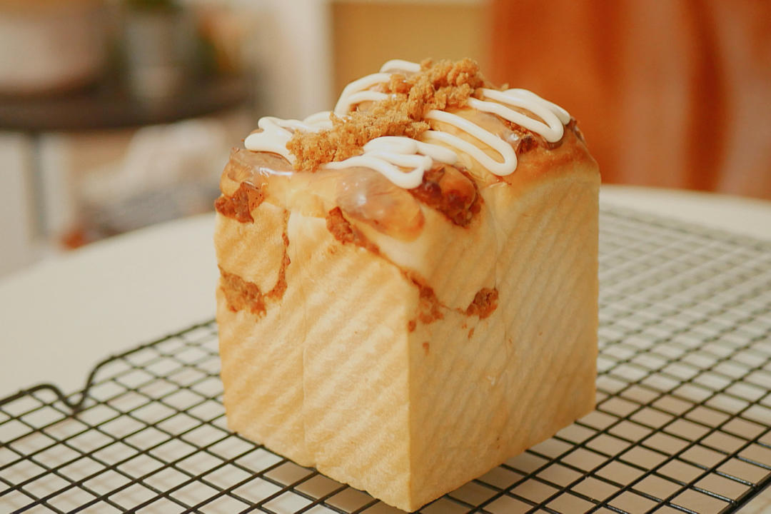 幸运芝士の肉松吐司