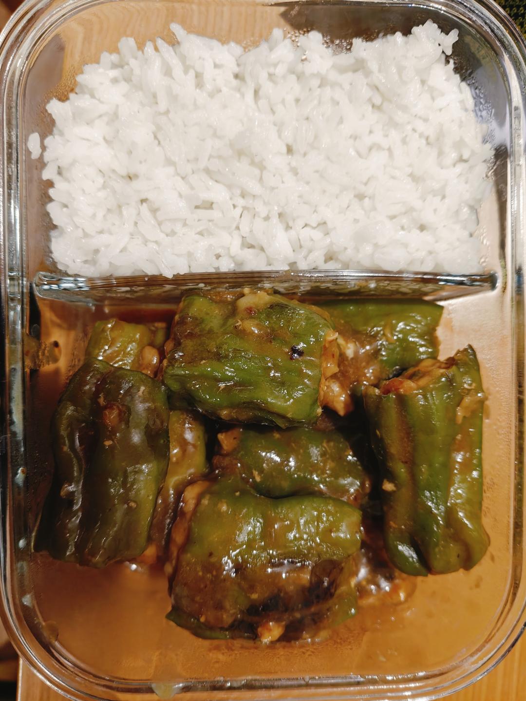 销魂青椒酿肉【超级下饭】