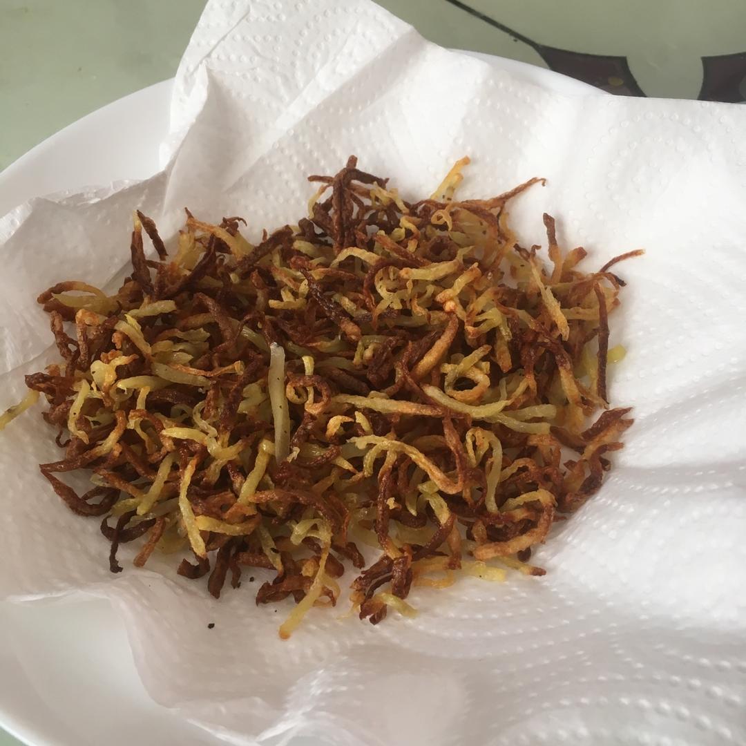 香脆炸土豆丝（空气炸锅版）