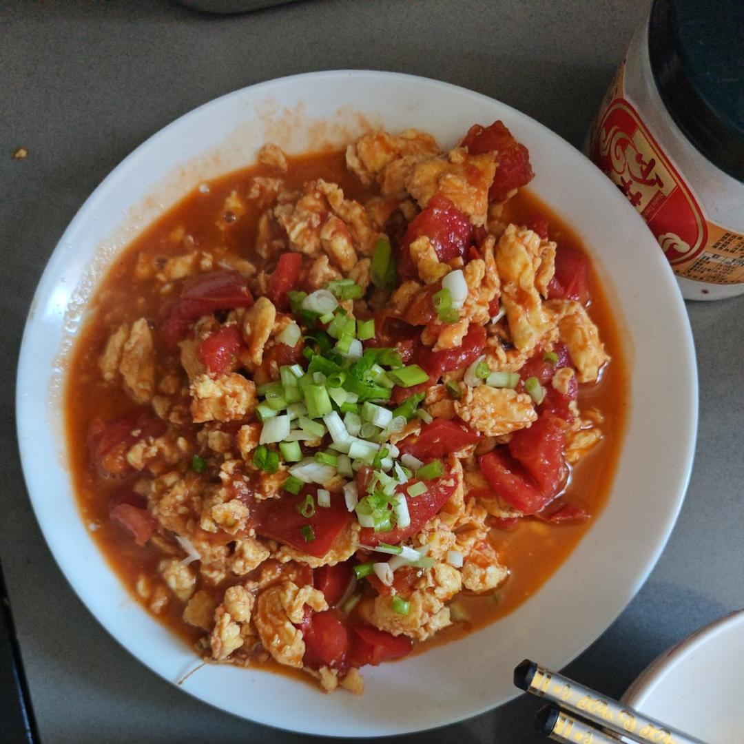 超嫩滑的番茄炒蛋