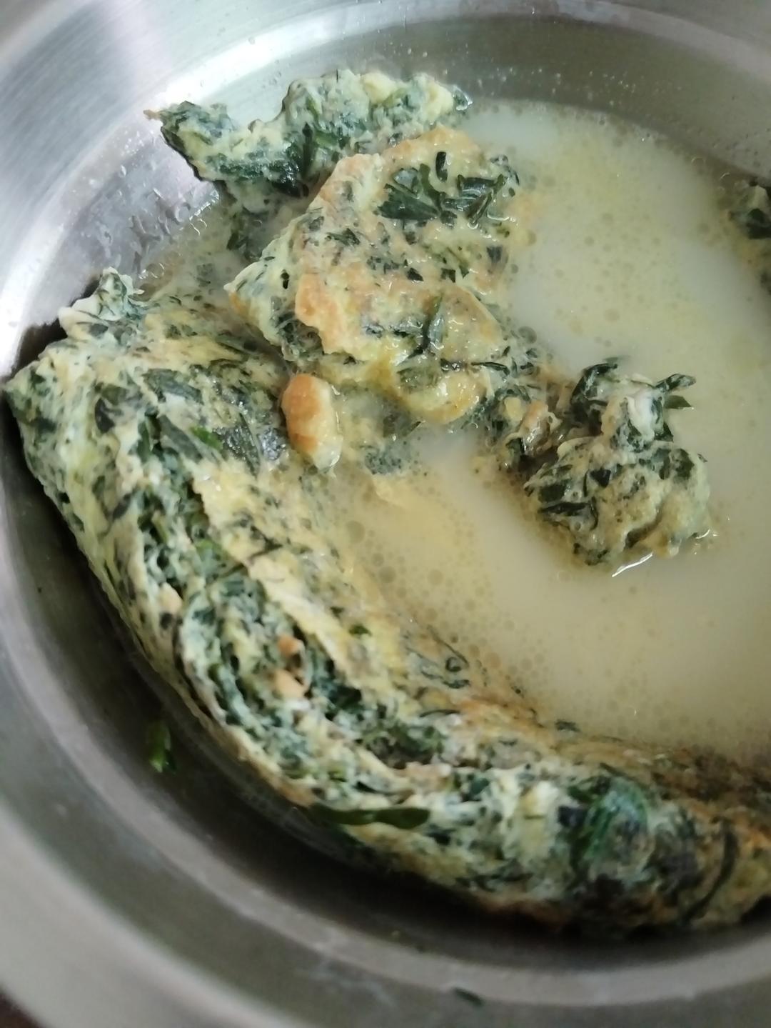艾草煮鸡蛋