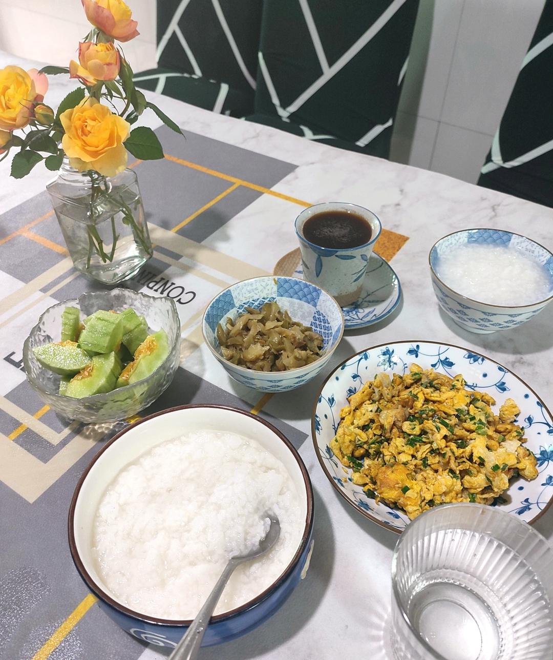 读书郎们的早餐